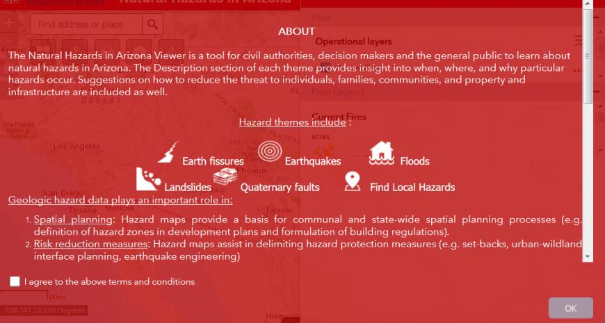 Natural hazards in Arizona