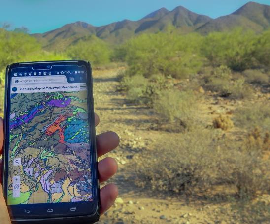 Smart phone savvy Online Map