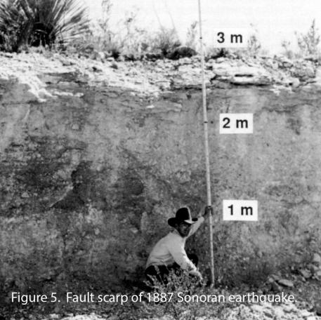 Pitaycachi Fault scarp 