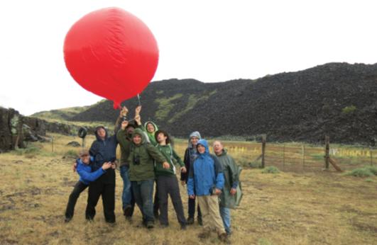 balloon students